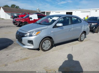 2024 MITSUBISHI MIRAGE G4 ES Silver  Gasoline ML32FUFJ8RHF02810 photo #3