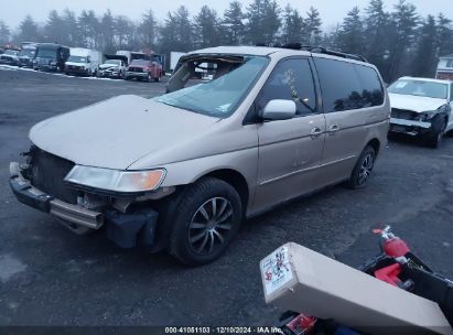 2000 HONDA ODYSSEY EX Tan  Gasoline 2HKRL1862YH504321 photo #3