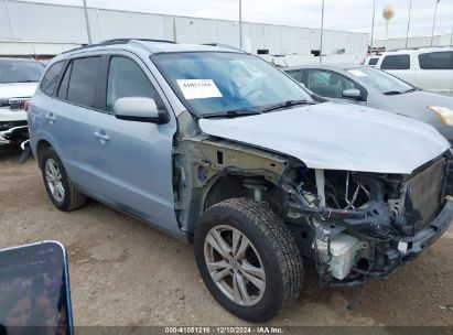 2010 HYUNDAI SANTA FE SE Light Blue  Gasoline 5NMSH4AG4AH367537 photo #1