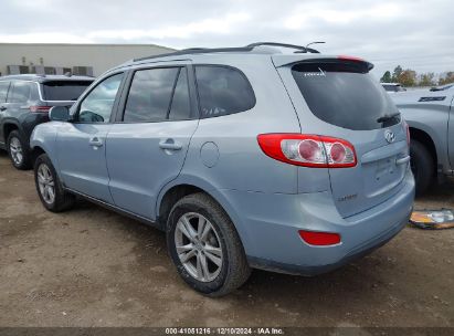 2010 HYUNDAI SANTA FE SE Light Blue  Gasoline 5NMSH4AG4AH367537 photo #4