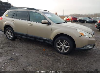 2010 SUBARU OUTBACK 2.5I PREMIUM Gold  Gasoline 4S4BRBFC1A3319057 photo #1