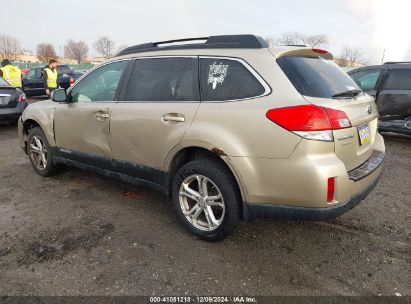 2010 SUBARU OUTBACK 2.5I PREMIUM Gold  Gasoline 4S4BRBFC1A3319057 photo #4