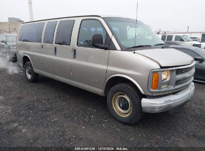 2001 CHEVROLET EXPRESS Beige  Gasoline 1GAGG29R611212106 photo #1