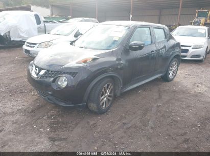 2015 NISSAN JUKE S Black  Gasoline JN8AF5MV6FT563202 photo #3