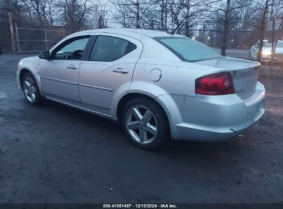 2012 DODGE AVENGER SE Silver  Gasoline 1C3CDZAB0CN237718 photo #4