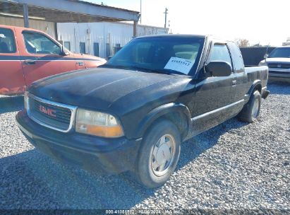 2003 GMC SONOMA SLS Black  Gasoline 1GTCS19H138182562 photo #3