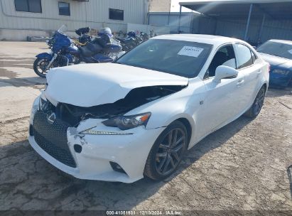 2014 LEXUS IS 250 White  Gasoline JTHBF1D26E5012350 photo #3