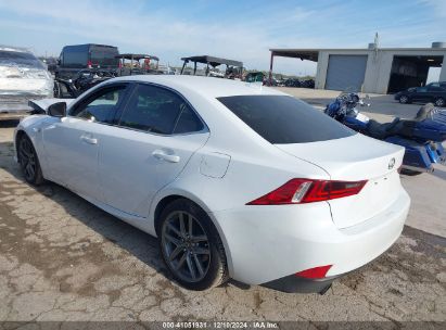 2014 LEXUS IS 250 White  Gasoline JTHBF1D26E5012350 photo #4