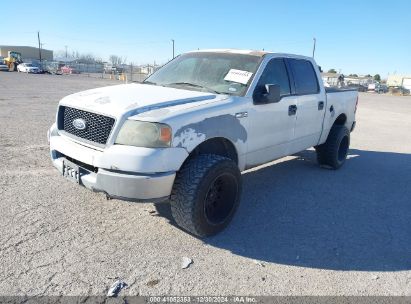 2005 FORD F-150 XLT White  Gasoline 1FTRW12W85KC97897 photo #3