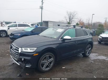 2018 AUDI SQ5 3.0T PREMIUM PLUS Blue  Gasoline WA1A4AFY8J2021738 photo #3