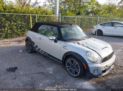 2011 MINI COOPER S Blue  Gasoline WMWZP3C59BTX82647 photo #1