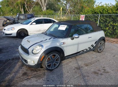 2011 MINI COOPER S Blue  Gasoline WMWZP3C59BTX82647 photo #3