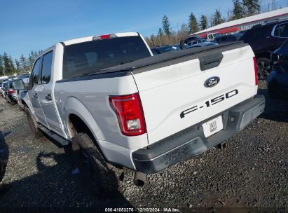 2017 FORD F-150 XLT White  Gasoline 1FTEW1EF7HFC63537 photo #4