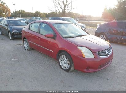 2012 NISSAN SENTRA 2.0 S Red  Gasoline 3N1AB6AP5CL755023 photo #1