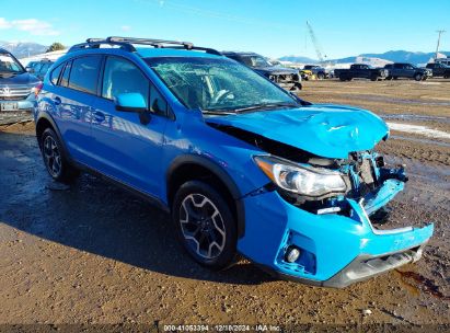 2017 SUBARU CROSSTREK 2.0I PREMIUM Blue 4dr spor gas JF2GPABC4HH277532 photo #1