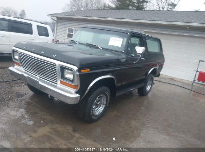 1979 FORD BRONCO Black  Other 000000U15HLED2053 photo #3