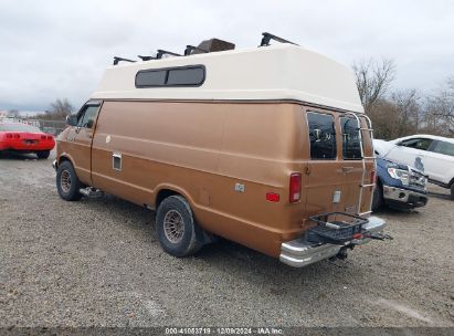 1987 DODGE RAM VAN B250 Orange  Gasoline 2B6HB23T5HK292161 photo #4