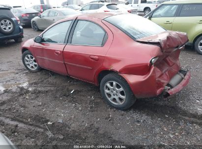 2005 DODGE NEON SXT Red  Gasoline 1B3ES56C95D145246 photo #4