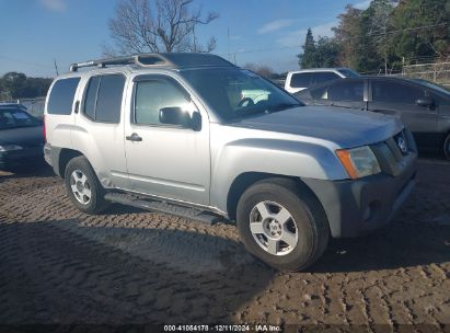 2007 NISSAN XTERRA S Silver  Gasoline 5N1AN08U37C508304 photo #1