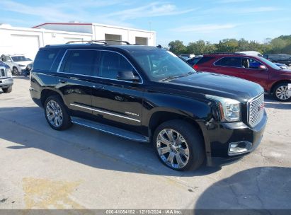 2015 GMC YUKON DENALI Black  Gasoline 1GKS1CKJ2FR150889 photo #1