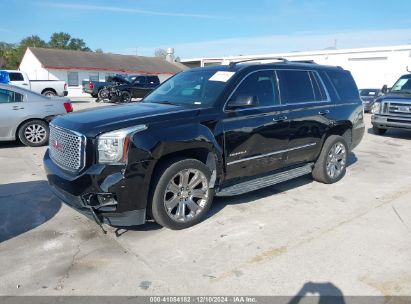 2015 GMC YUKON DENALI Black  Gasoline 1GKS1CKJ2FR150889 photo #3