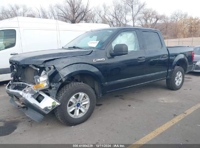 2018 FORD F-150 XLT Black  Gasoline 1FTEW1EP5JFD62775 photo #3