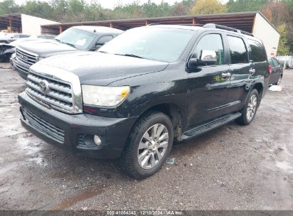 2011 TOYOTA SEQUOIA LIMITED 5.7L V8 Black  Gasoline 5TDKY5G19BS037447 photo #3