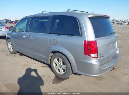 2013 DODGE GRAND CARAVAN CREW Silver  Flexible Fuel 2C4RDGDG0DR740932 photo #4