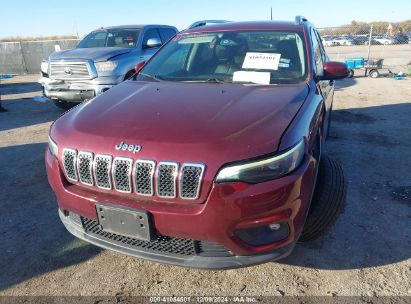 2019 JEEP CHEROKEE LATITUDE PLUS FWD Red  Gasoline 1C4PJLLBXKD154236 photo #3