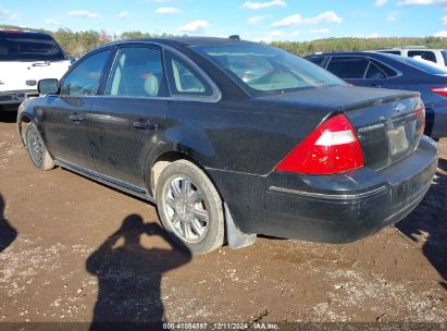 2007 FORD FIVE HUNDRED SEL Black  Gasoline 1FAHP24197G131089 photo #4