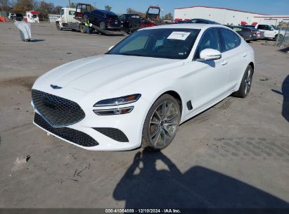 2024 GENESIS G70 2.5T RWD White  Gasoline KMTG34SC3RU142726 photo #3