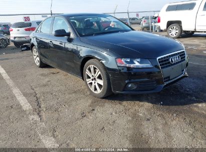 2011 AUDI A4 2.0T PREMIUM Black  Gasoline WAUAFAFL0BN040110 photo #1