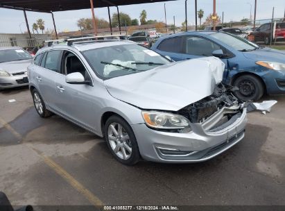 2016 VOLVO V60 T5 DRIVE-E PREMIER Silver  Gasoline YV140MEK1G1290010 photo #1