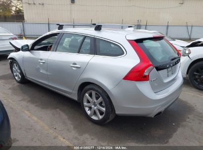 2016 VOLVO V60 T5 DRIVE-E PREMIER Silver  Gasoline YV140MEK1G1290010 photo #4