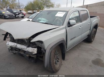 2023 TOYOTA TACOMA TRD OFF ROAD Gray  Gasoline 3TMCZ5AN7PM556386 photo #3