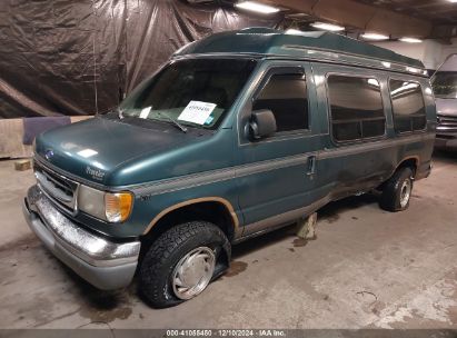 1997 FORD ECONOLINE STRIPPED CHAS STANDARD Green  Gasoline 1FDEE14L0VHA37023 photo #3