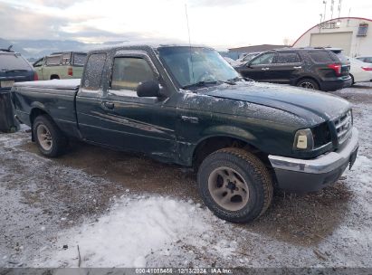 2002 FORD RANGER XLT Green  Gasoline 1FTYR44E12PB72487 photo #1