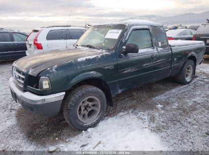 2002 FORD RANGER XLT Green  Gasoline 1FTYR44E12PB72487 photo #3