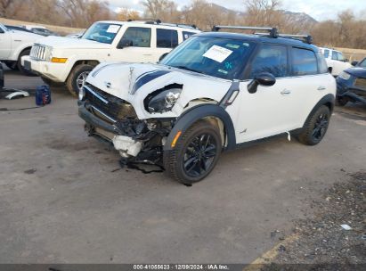 2013 MINI COUNTRYMAN COOPER S White  Gasoline WMWZC5C5XDWP33739 photo #3