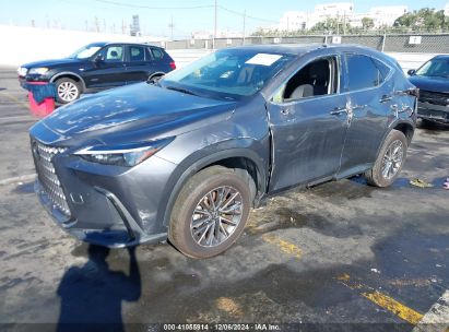 2022 LEXUS NX 350 Gray  gas JTJAGCEZ1N5001125 photo #3