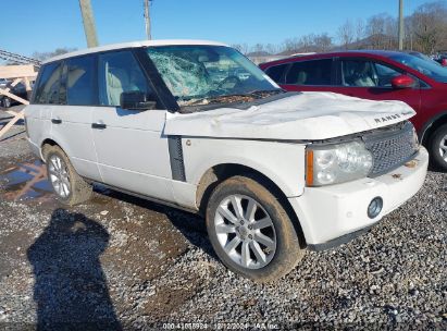 2008 LAND ROVER RANGE ROVER SUPERCHARGED White  Gasoline SALMF134X8A277208 photo #1