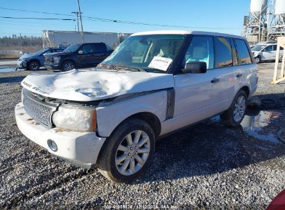 2008 LAND ROVER RANGE ROVER SUPERCHARGED White  Gasoline SALMF134X8A277208 photo #3