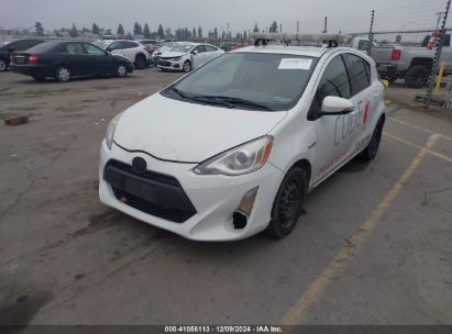 2015 TOYOTA PRIUS C ONE White  Hybrid JTDKDTB38F1112621 photo #3