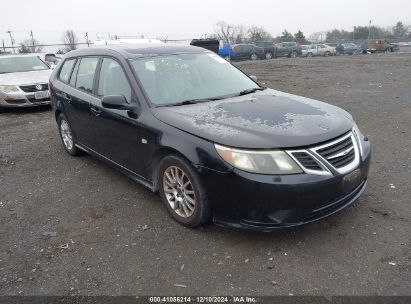 2008 SAAB 9-3 2.0T Black  Gasoline YS3FB59Y781107796 photo #1