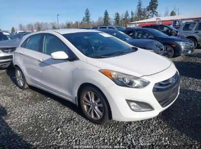 2013 HYUNDAI ELANTRA GT White  Gasoline KMHD35LE4DU119760 photo #1