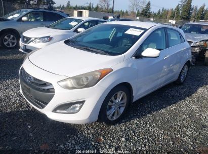 2013 HYUNDAI ELANTRA GT White  Gasoline KMHD35LE4DU119760 photo #3