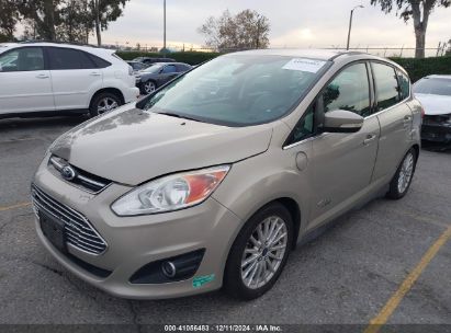 2015 FORD C-MAX ENERGI SEL Gold  Hybrid 1FADP5CU6FL123937 photo #3