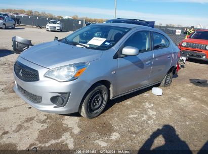 2020 MITSUBISHI MIRAGE G4 ES Silver  Gasoline ML32F3FJXLHF12448 photo #3