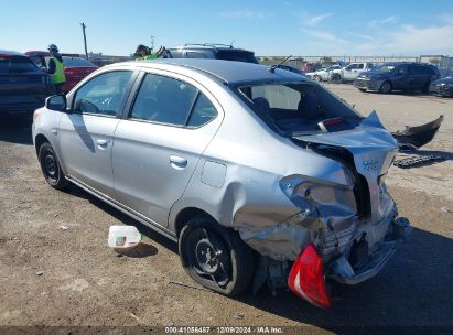 2020 MITSUBISHI MIRAGE G4 ES Silver  Gasoline ML32F3FJXLHF12448 photo #4