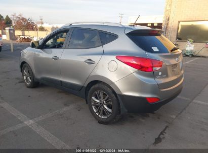 2014 HYUNDAI TUCSON SE Silver  Gasoline KM8JU3AG4EU837688 photo #4